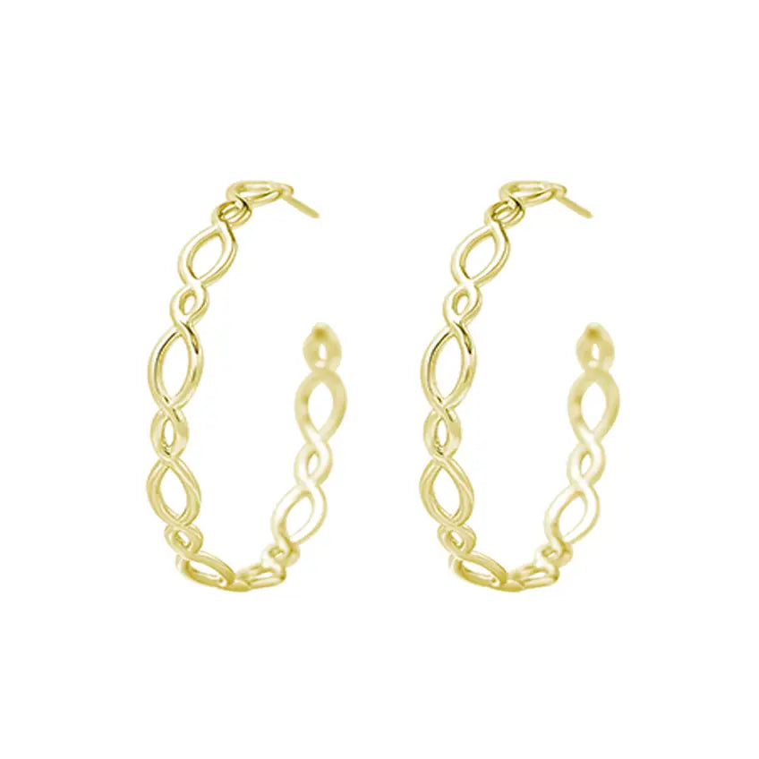 Natalie Wood - Bloom Hoop Earrings-110 Jewelry & Hair-Natalie Wood-July & June Women's Fashion Boutique Located in San Antonio, Texas