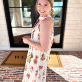 THML - Bloom Halter Midi Dress-500 Midi-THML-July & June Women's Fashion Boutique Located in San Antonio, Texas