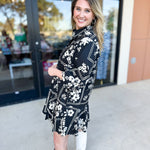 The Jolie Mini Dress - Black-510 Mini-ENTRO-July & June Women's Fashion Boutique Located in San Antonio, Texas