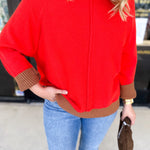 The Ranch Sweater-230 Sweaters/Cardis-ENTRO-July & June Women's Fashion Boutique Located in San Antonio, Texas