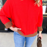 The Ranch Sweater-230 Sweaters/Cardis-ENTRO-July & June Women's Fashion Boutique Located in San Antonio, Texas
