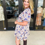 The Kalley Mini Dress - Ecru-510 Mini-ENTRO-July & June Women's Fashion Boutique Located in San Antonio, Texas