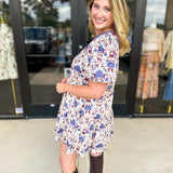 The Kalley Mini Dress - Ecru-510 Mini-ENTRO-July & June Women's Fashion Boutique Located in San Antonio, Texas