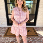 Pink Prep Mini Dress-510 Mini-TCEC-July & June Women's Fashion Boutique Located in San Antonio, Texas