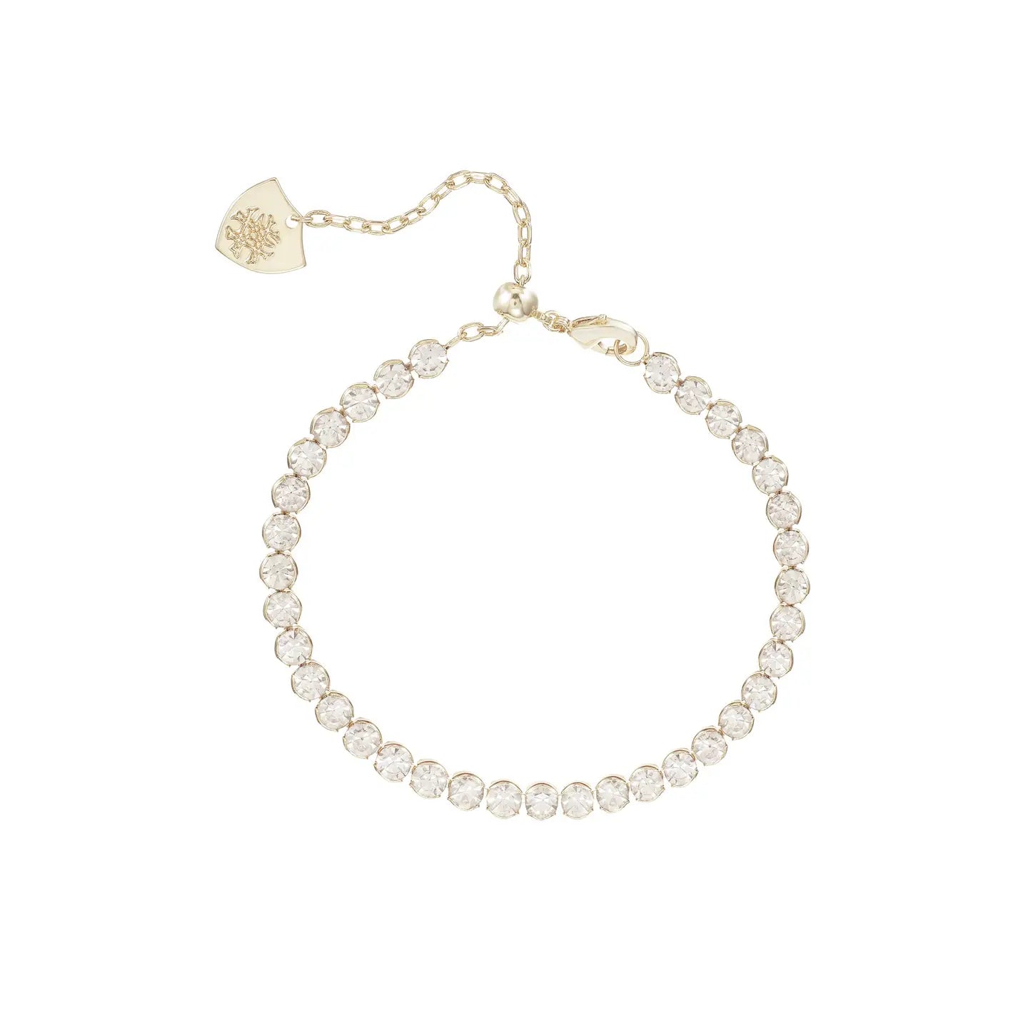 Natalie Wood - Enchanted Tennis Bracelet in Gold-110 Jewelry & Hair-Natalie Wood-July & June Women's Fashion Boutique Located in San Antonio, Texas