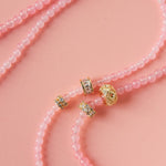 Double Beaded Necklace Set - Pink-110 Jewelry & Hair-MacRae & Co-July & June Women's Fashion Boutique Located in San Antonio, Texas
