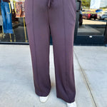 Soft Modal Lounge Pants - Chocolate-300 Athleisure/Lounge-SKIES ARE BLUE-July & June Women's Fashion Boutique Located in San Antonio, Texas