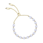 Natalie Wood - Pearl Layering Bracelet in Gold-110 Jewelry & Hair-Natalie Wood-July & June Women's Fashion Boutique Located in San Antonio, Texas
