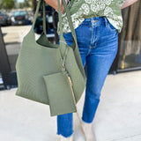 The Robbie Tote - Olive-130 ACCESSORIES-SHIRALEAH-July & June Women's Fashion Boutique Located in San Antonio, Texas