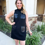 The Audrey Black Mini Dress-510 Mini-FATE-July & June Women's Fashion Boutique Located in San Antonio, Texas