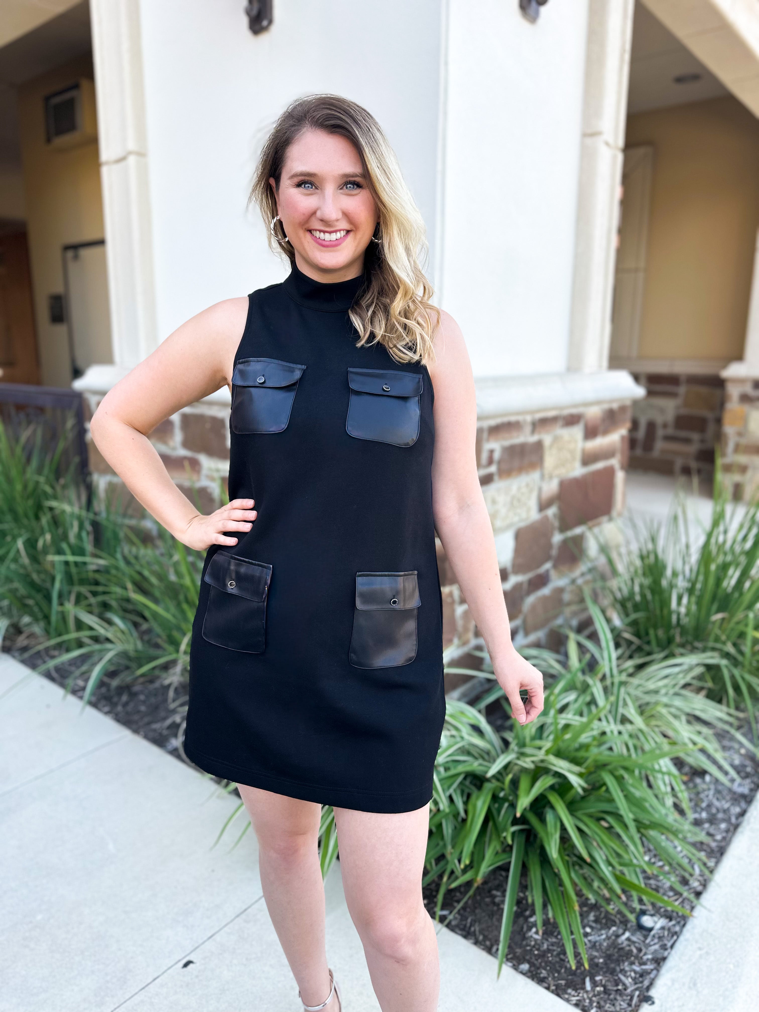 The Audrey Black Mini Dress-510 Mini-FATE-July & June Women's Fashion Boutique Located in San Antonio, Texas