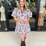 The Kalley Mini Dress - Ecru-510 Mini-ENTRO-July & June Women's Fashion Boutique Located in San Antonio, Texas