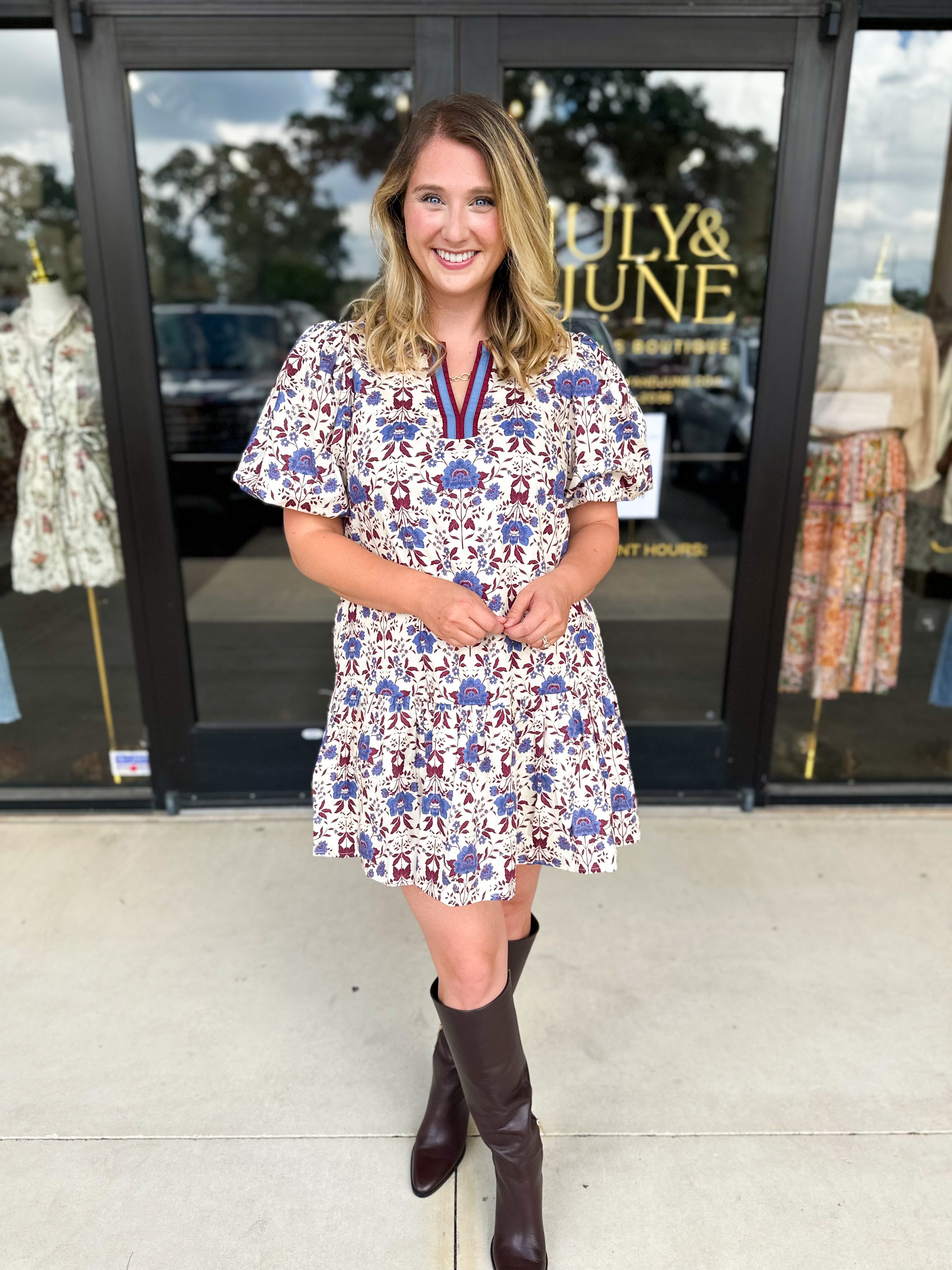 The Kalley Mini Dress - Ecru-510 Mini-ENTRO-July & June Women's Fashion Boutique Located in San Antonio, Texas