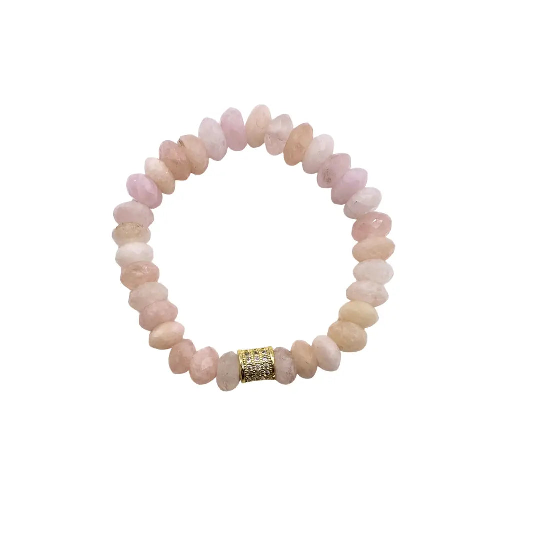 Pink Bellini Beaded Bracelet-110 Jewelry & Hair-Accessory Concierge-July & June Women's Fashion Boutique Located in San Antonio, Texas