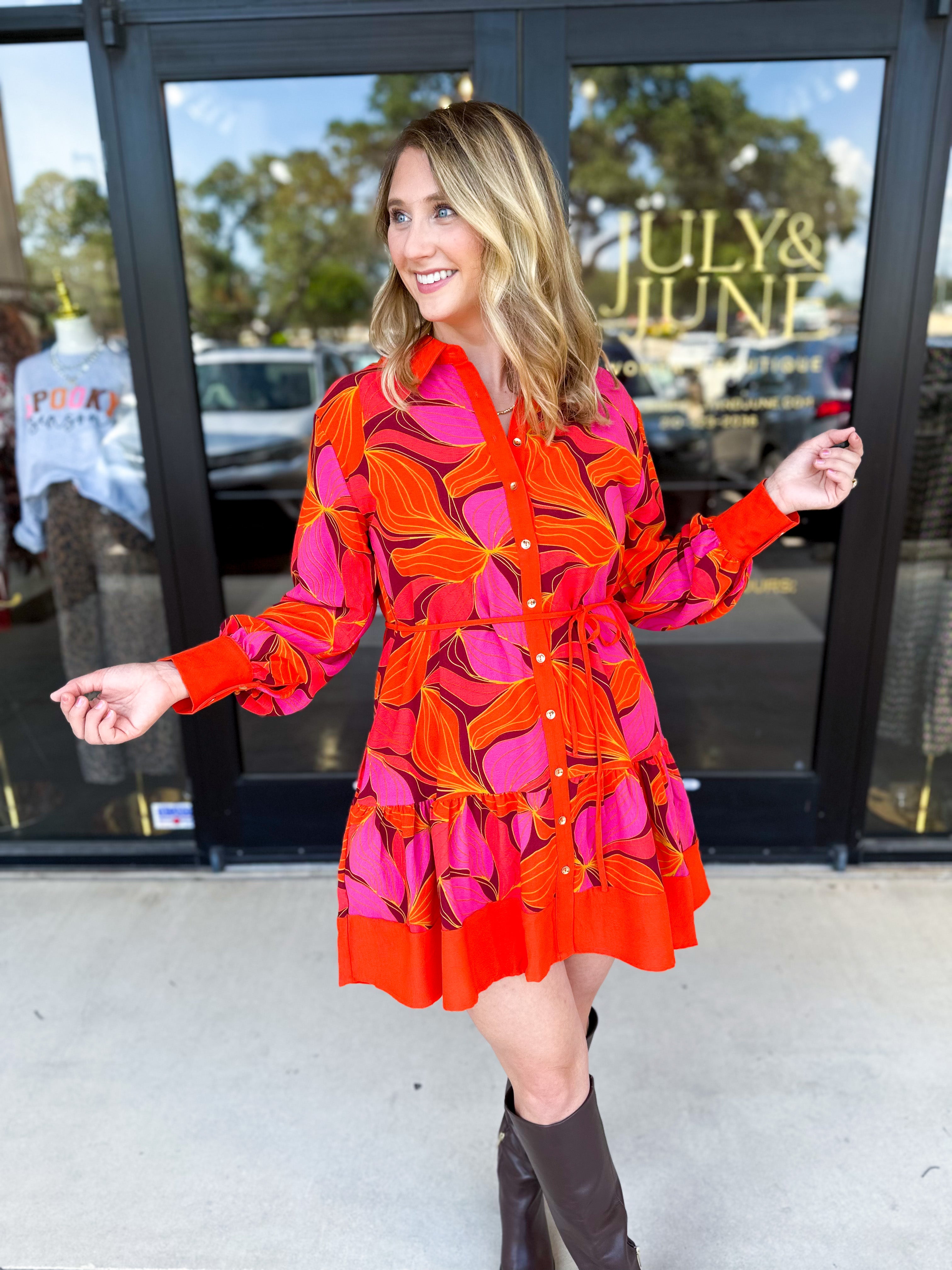 Mary Square - Maya Mini Dress-510 Mini-MARY SQUARE-July & June Women's Fashion Boutique Located in San Antonio, Texas