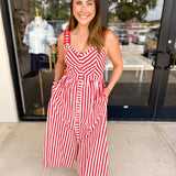 The Harbor Midi Dress - Red-500 Midi-SKIES ARE BLUE-July & June Women's Fashion Boutique Located in San Antonio, Texas