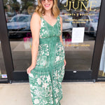 The Madrid Midi Dress-500 Midi-ENTRO-July & June Women's Fashion Boutique Located in San Antonio, Texas