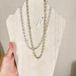 Natalie Wood - Carry On Cross Necklace - Gold-110 Jewelry & Hair-Natalie Wood-July & June Women's Fashion Boutique Located in San Antonio, Texas