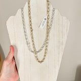 Natalie Wood - Carry On Cross Necklace - Gold-110 Jewelry & Hair-Natalie Wood-July & June Women's Fashion Boutique Located in San Antonio, Texas