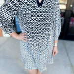 Mary Square - The Raelyn High Notes Mini Dress-510 Mini-MARY SQUARE-July & June Women's Fashion Boutique Located in San Antonio, Texas