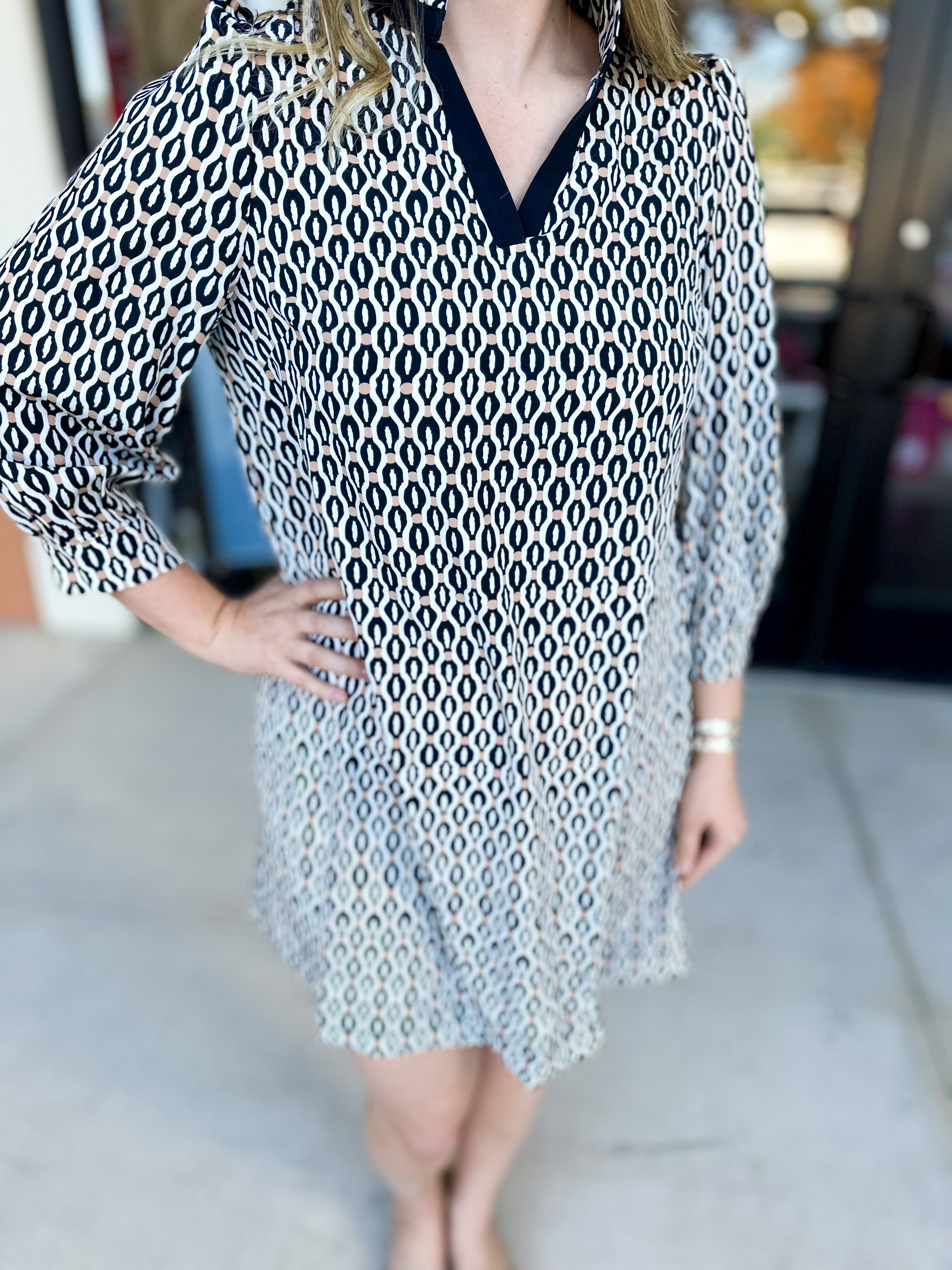 Mary Square - The Raelyn High Notes Mini Dress-510 Mini-MARY SQUARE-July & June Women's Fashion Boutique Located in San Antonio, Texas