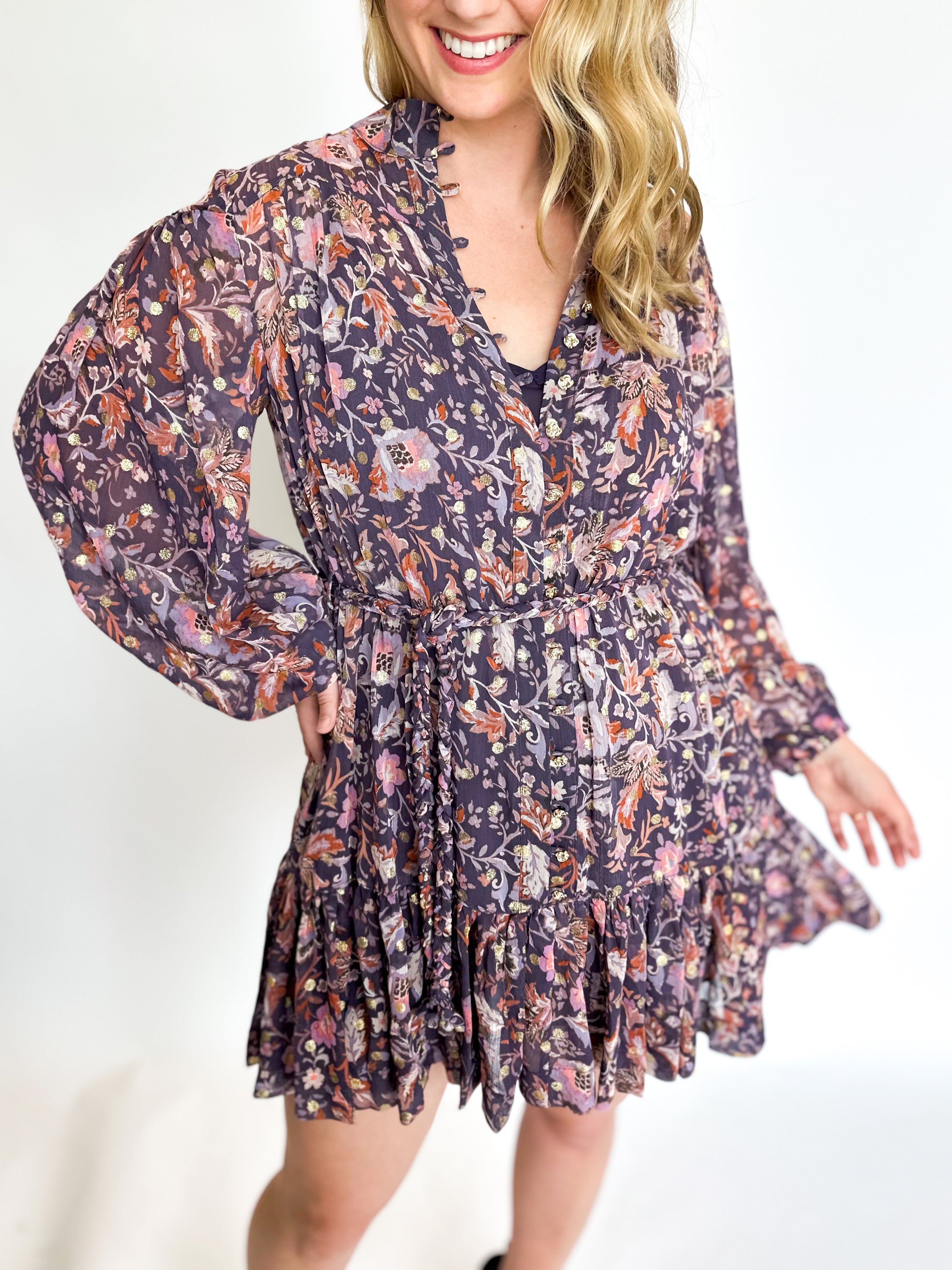 Violet Garden Braided Mini Dress-510 Mini-OLIVACEOUS-July & June Women's Fashion Boutique Located in San Antonio, Texas