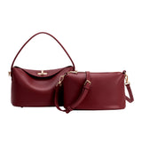 Lana Crossbody Hand Bag - Dark Cherry-130 Accessories-MELIE BIANCO-July & June Women's Fashion Boutique Located in San Antonio, Texas