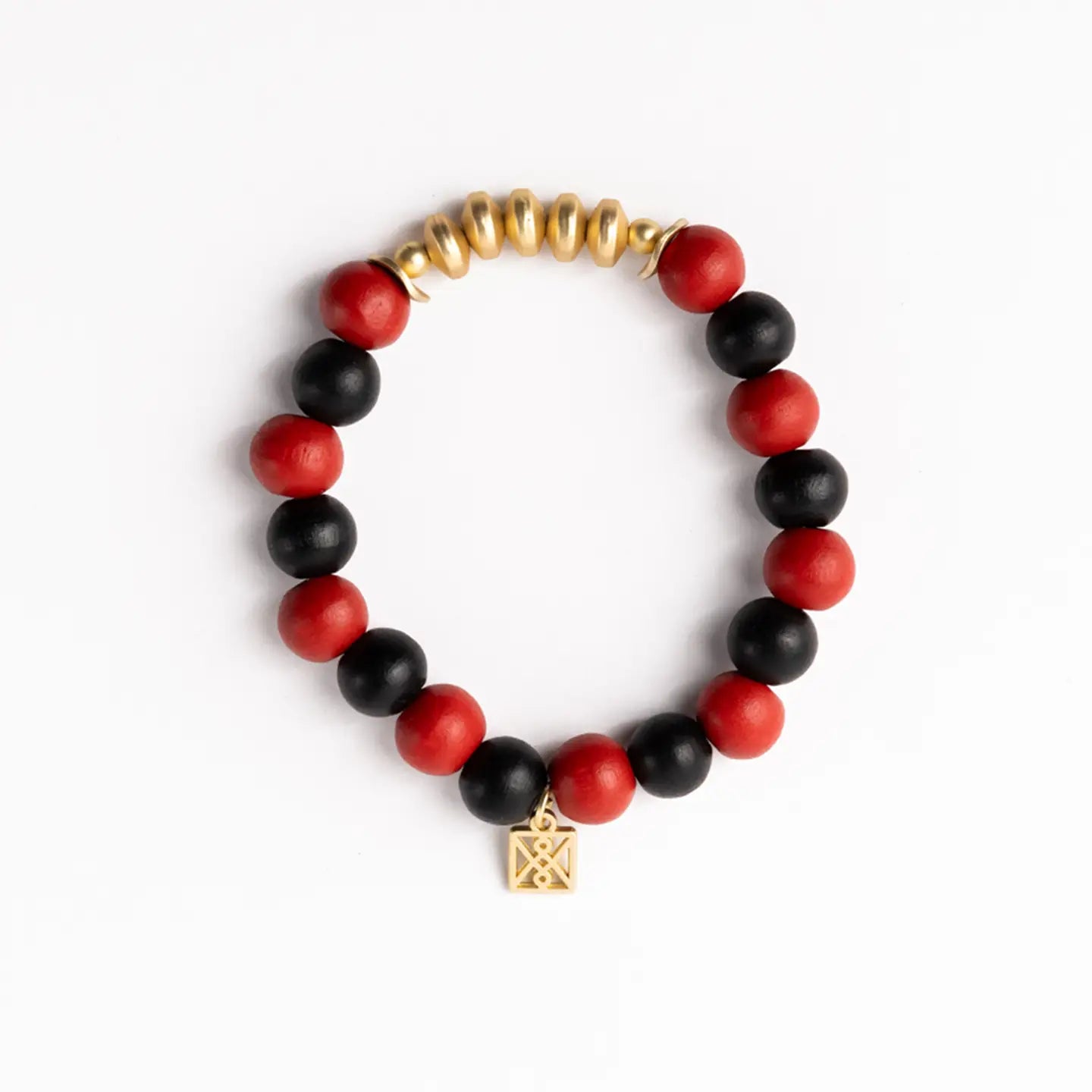 Michelle McDowell - Myles Bracelet - Red & Black-110 Jewelry & Hair-Michelle McDowell-July & June Women's Fashion Boutique Located in San Antonio, Texas
