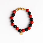 Michelle McDowell - Myles Bracelet - Red & Black-110 Jewelry & Hair-Michelle McDowell-July & June Women's Fashion Boutique Located in San Antonio, Texas