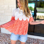 Happy Garden Blouse-200 Fashion Blouses-FATE-July & June Women's Fashion Boutique Located in San Antonio, Texas