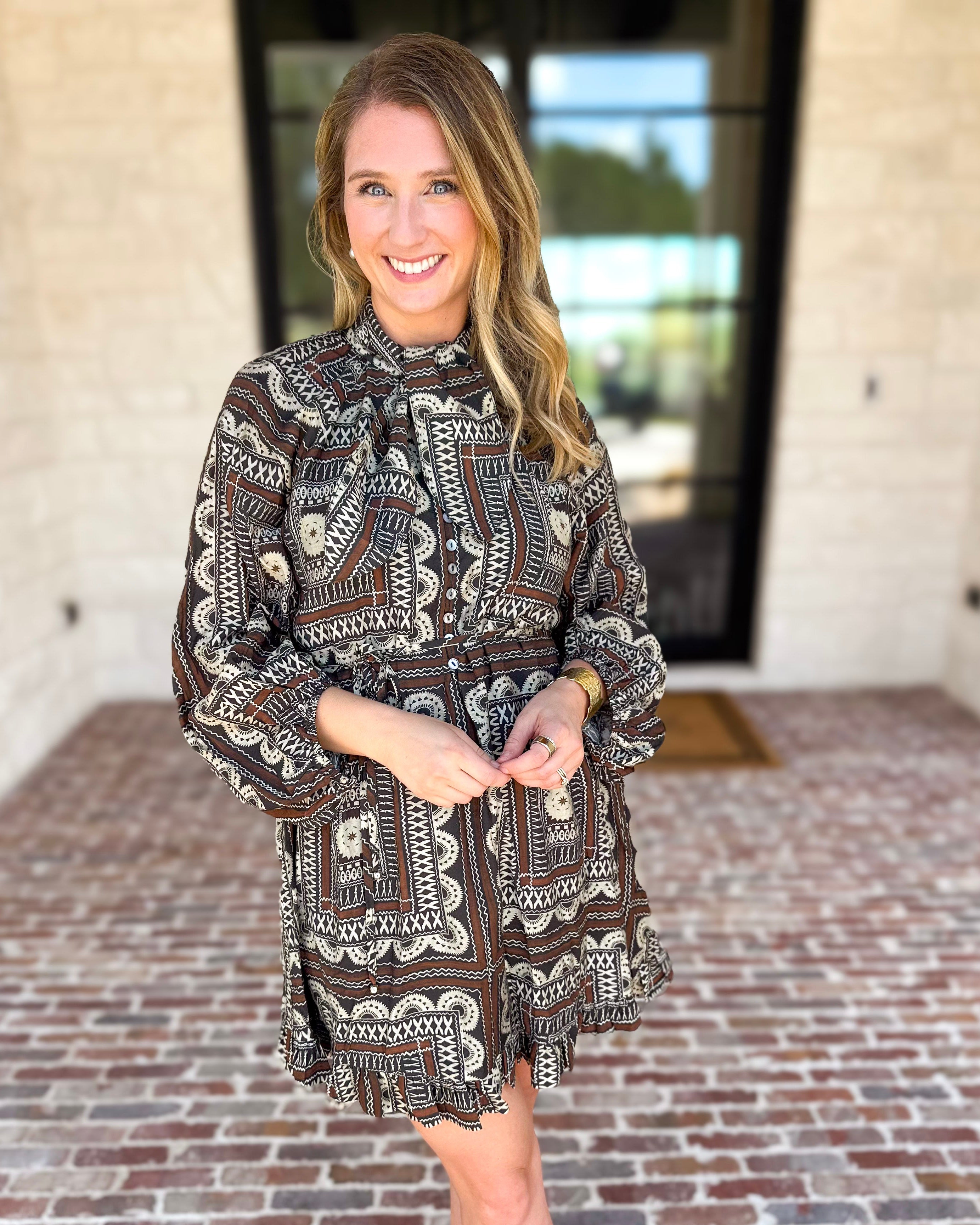 The Evening Stroll Mini Dress-510 Mini-ENTRO-July & June Women's Fashion Boutique Located in San Antonio, Texas