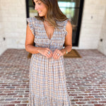 Fall Muse Midi Dress-500 Midi-FATE-July & June Women's Fashion Boutique Located in San Antonio, Texas