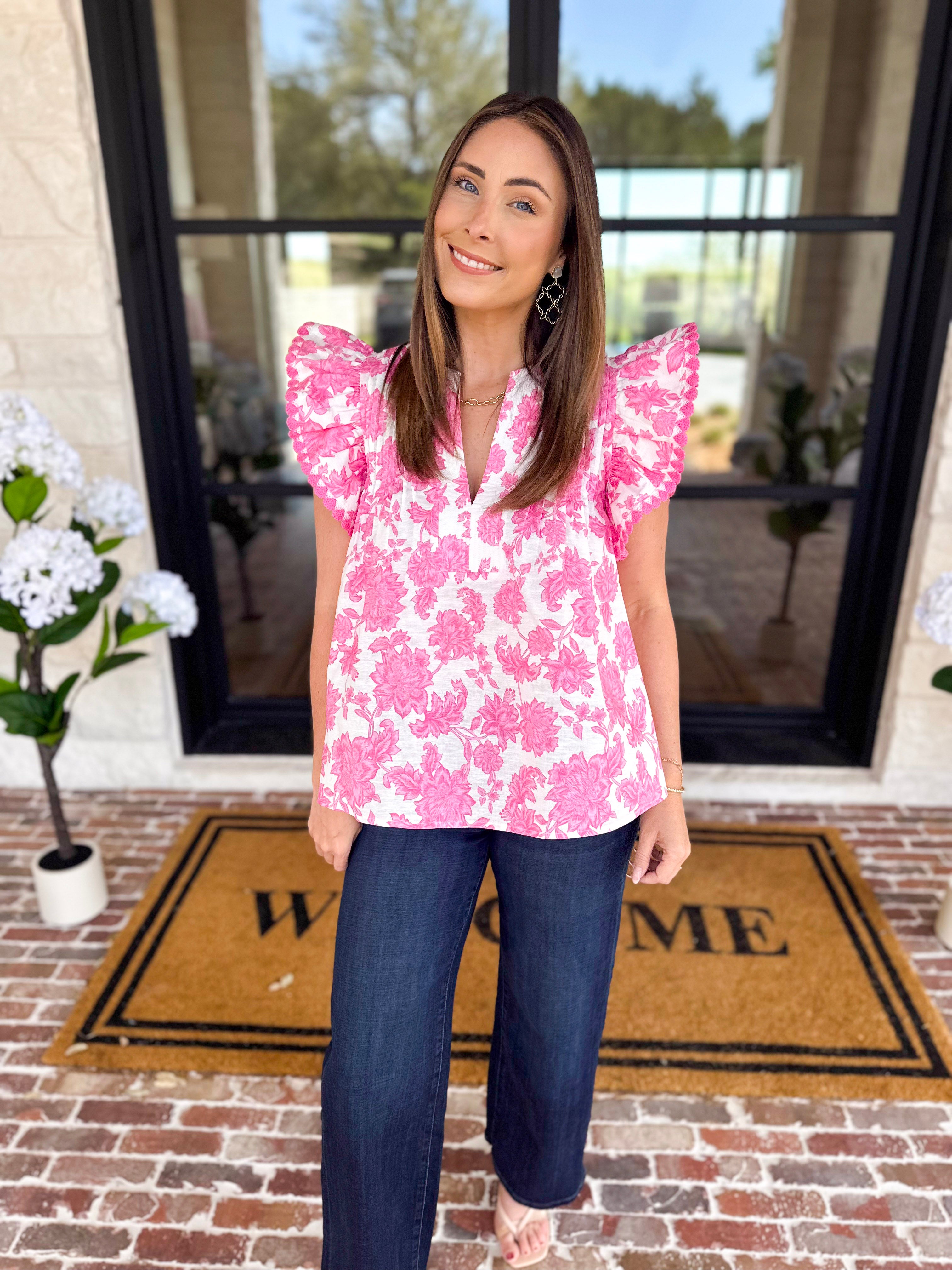 The Audrey Blouse-200 Fashion Blouses-STRUT & BOLT-July & June Women's Fashion Boutique Located in San Antonio, Texas