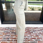 Vervet - High Rise Olive Patch Pocket Jeans-400 Pants-VEVERT BY FLYING MONKEY-July & June Women's Fashion Boutique Located in San Antonio, Texas