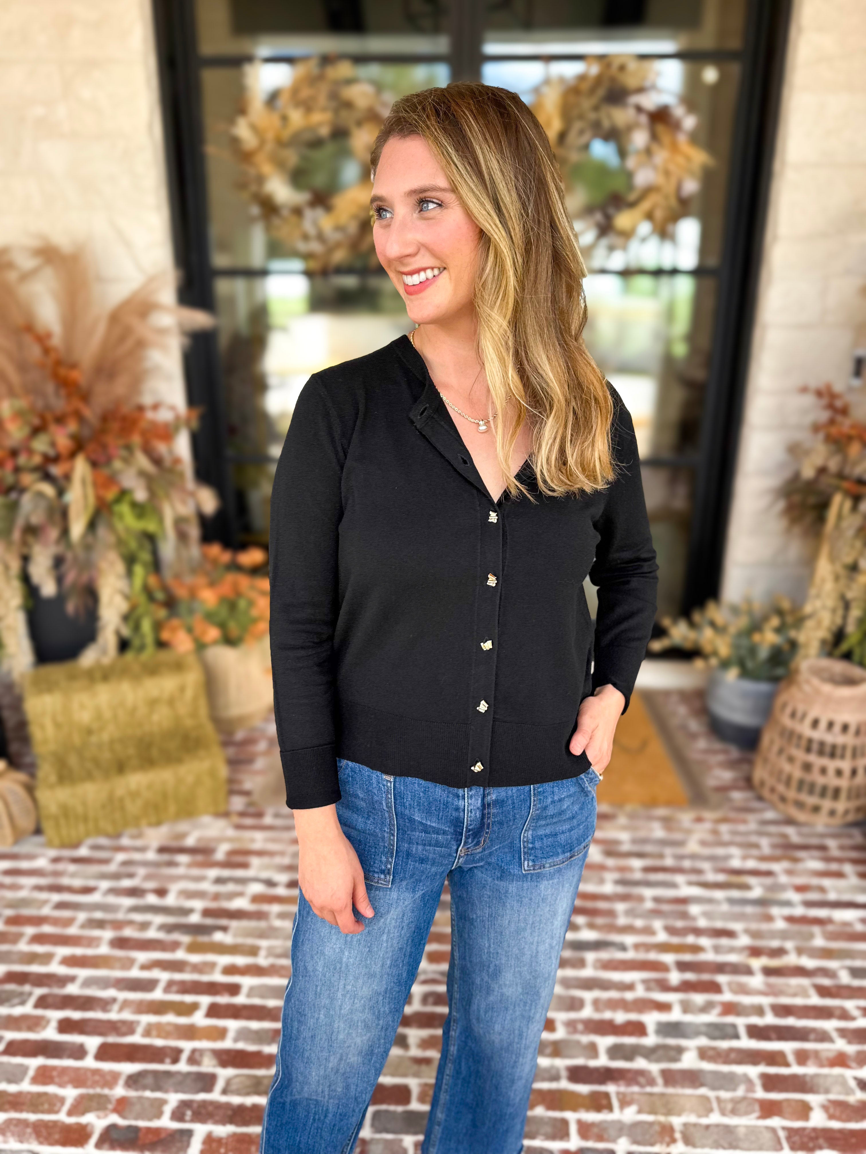 The Forever Favorite Cardigan - Black-230 Sweaters/Cardis-SKIES ARE BLUE-July & June Women's Fashion Boutique Located in San Antonio, Texas