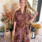 The Spiced Harvest Midi Dress-500 Midi-ENTRO-July & June Women's Fashion Boutique Located in San Antonio, Texas