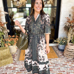 Rosewater Whimsical Midi Dress-500 Midi-ENTRO-July & June Women's Fashion Boutique Located in San Antonio, Texas