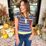 THML - The Good Mood Knit Top-230 Sweaters/Cardis-THML-July & June Women's Fashion Boutique Located in San Antonio, Texas