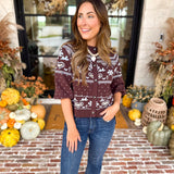 THML - Slight Chill Button Sweater-230 Sweaters/Cardis-THML-July & June Women's Fashion Boutique Located in San Antonio, Texas