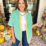 Ziggy Triangle Scarf - Green-130 Accessories-SHIRALEAH-July & June Women's Fashion Boutique Located in San Antonio, Texas