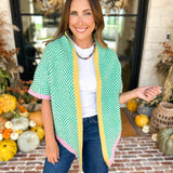 Ziggy Triangle Scarf - Green-130 Accessories-SHIRALEAH-July & June Women's Fashion Boutique Located in San Antonio, Texas