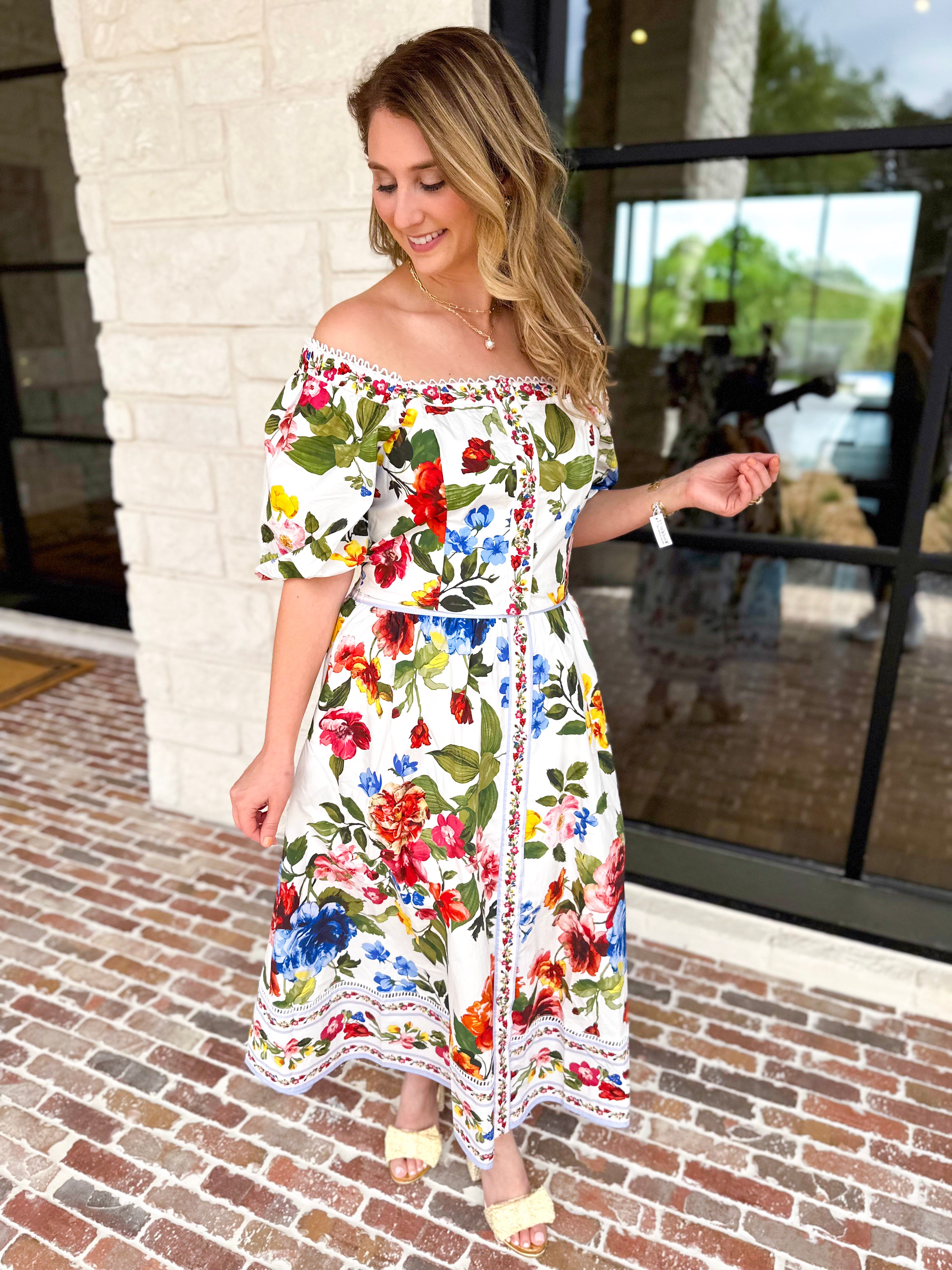 The Isla Bonita Midi Skirt Set-500 Midi-SKIES ARE BLUE-July & June Women's Fashion Boutique Located in San Antonio, Texas