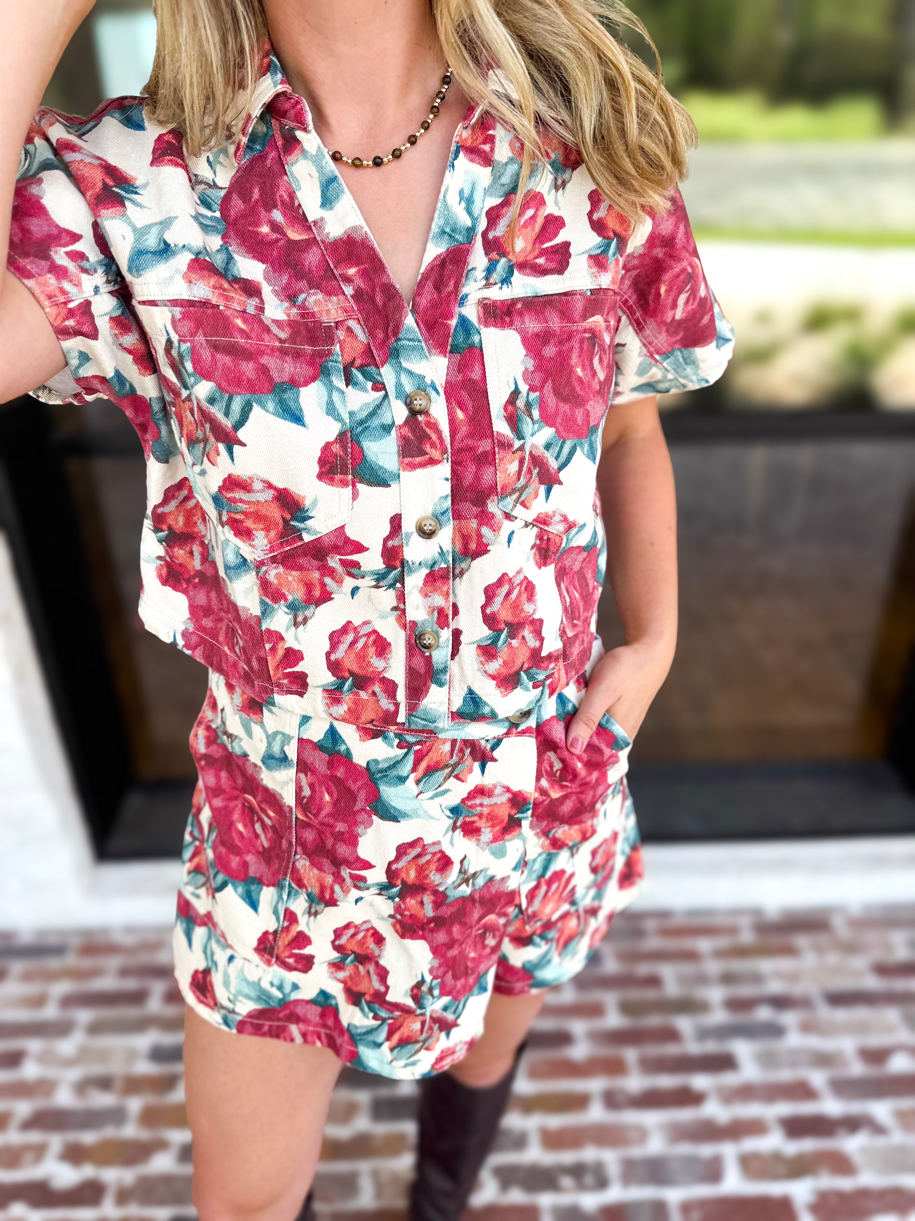 Rosie Days Skort Set-510 Mini-ENTRO-July & June Women's Fashion Boutique Located in San Antonio, Texas