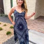 The Endless Summer Midi Dress-500 Midi-SKIES ARE BLUE-July & June Women's Fashion Boutique Located in San Antonio, Texas