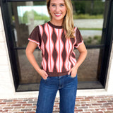 THML - The Rosewood Sweater Top-230 Sweaters/Cardis-THML-July & June Women's Fashion Boutique Located in San Antonio, Texas