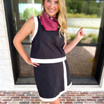 The Delaney Skort Set - Black-510 Mini-ENTRO-July & June Women's Fashion Boutique Located in San Antonio, Texas