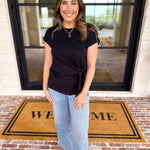 Comfy & Classy Top - Black-200 Fashion Blouses-ENTRO-July & June Women's Fashion Boutique Located in San Antonio, Texas