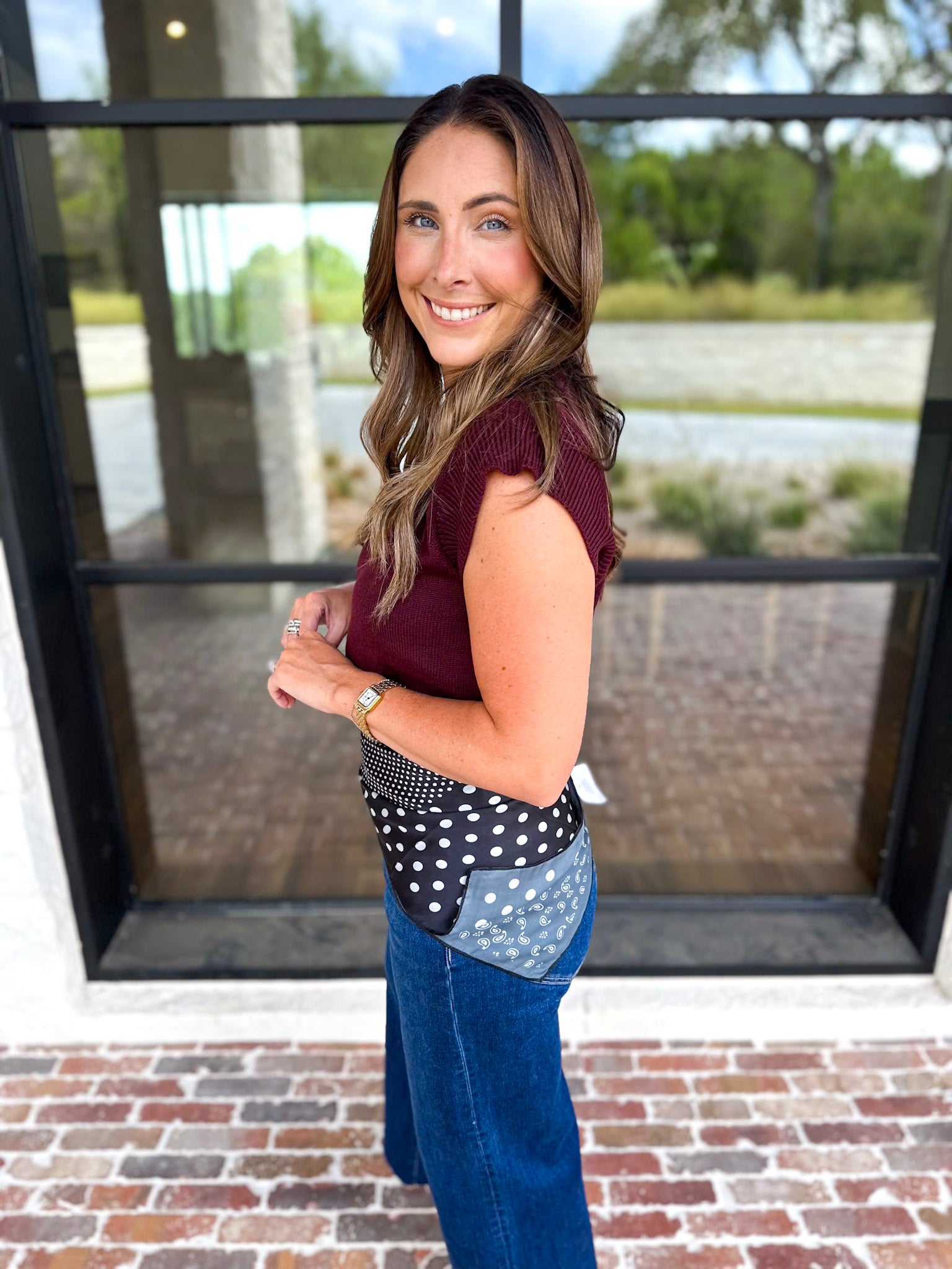 Cap Sleeve Knit Top - Eggplant-230 Sweaters/Cardis-PINCH-July & June Women's Fashion Boutique Located in San Antonio, Texas