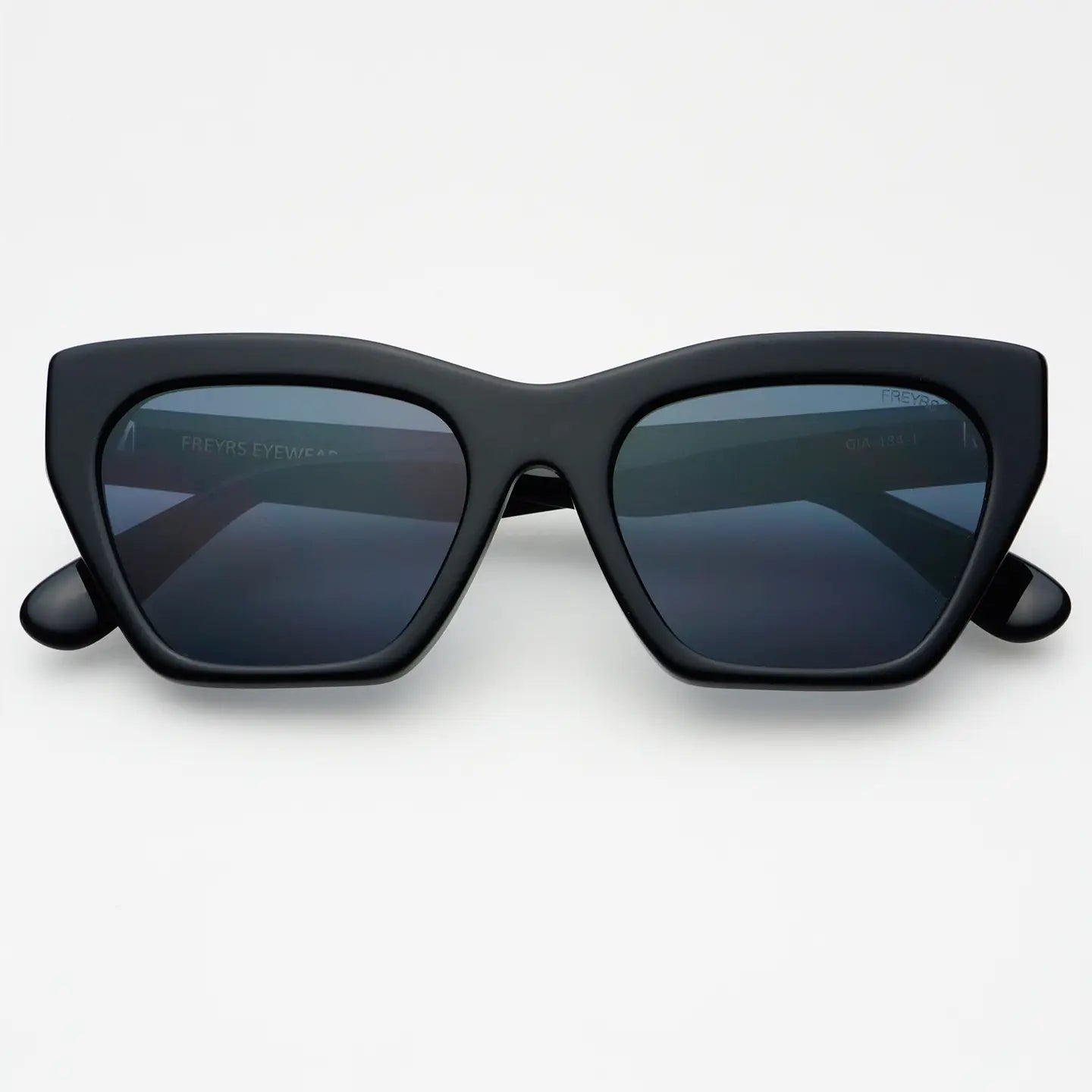 FREYRS - Gia Acetate Cat Eye Sunglasses - Black-130 Accessories-FREYRS-July & June Women's Fashion Boutique Located in San Antonio, Texas
