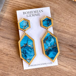Bohemian Gemme - Ada Statement Earrings-110 Jewelry & Hair-Bohemian Gemme-July & June Women's Fashion Boutique Located in San Antonio, Texas
